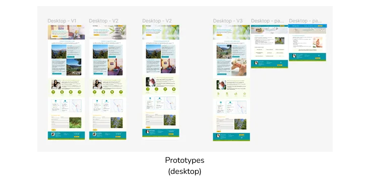 Examples Prototypes - Etre O Soins