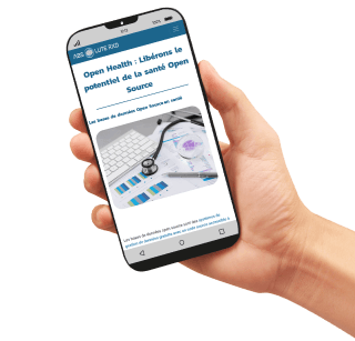 Mockup mobile version of Absolute RxD website